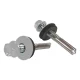Саморіз посилений по металу пофарбований 5.5х32 RAL 9006 (Польща) - купити Харків